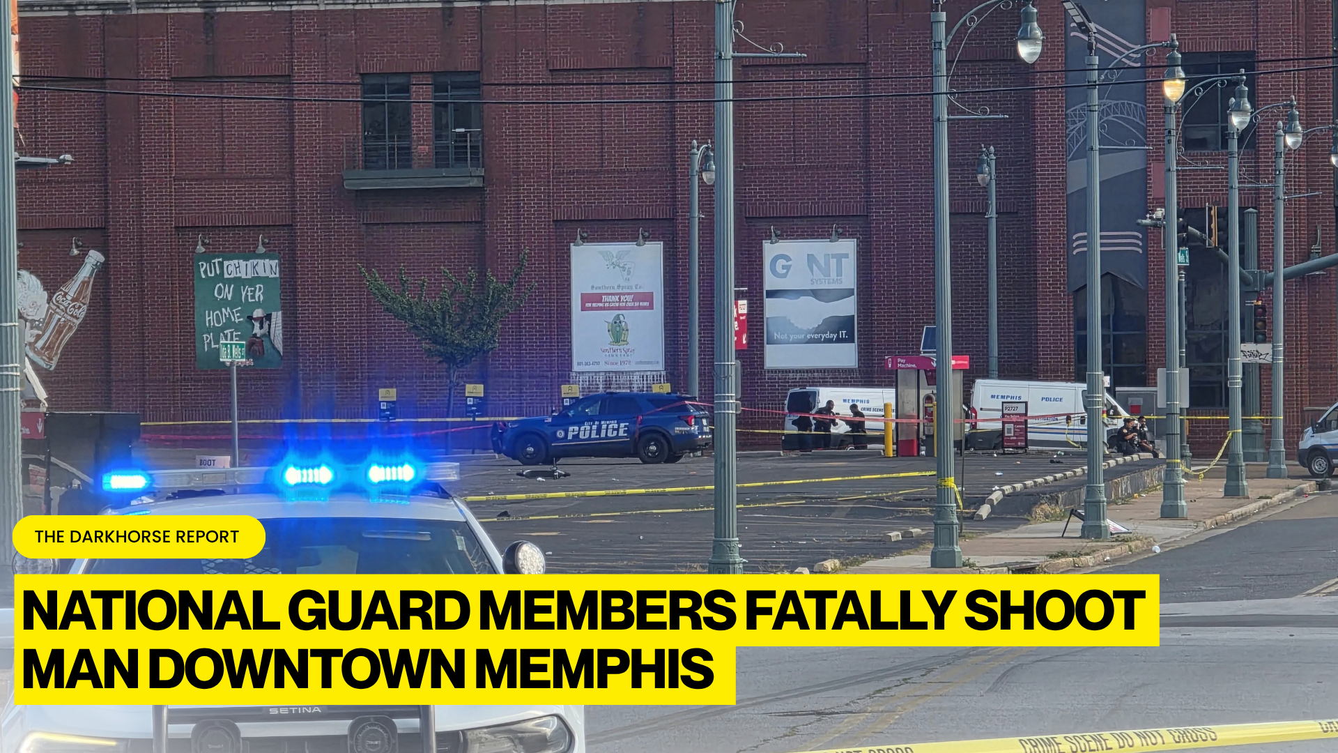 NATIONAL GUARD SOLDIERS FATALLY SHOOT 20-YEAR-OLD TYRIN JOHNSON DURING EARLY MORNING PURSUIT IN DOWNTOWN MEMPHIS