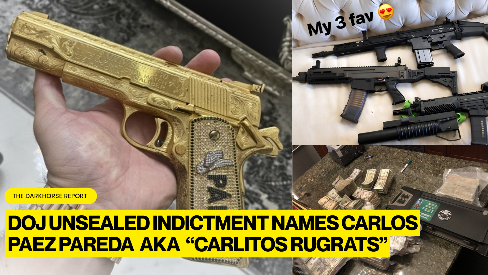 ALLEGED SINALOA CARTEL LIEUTENANT CARLOS PAEZ PEREDA CHARGED WITH NARCOTERRORISM AND MATERIAL SUPPORT OF TERRORISM IN FEDERAL INDICTMENT