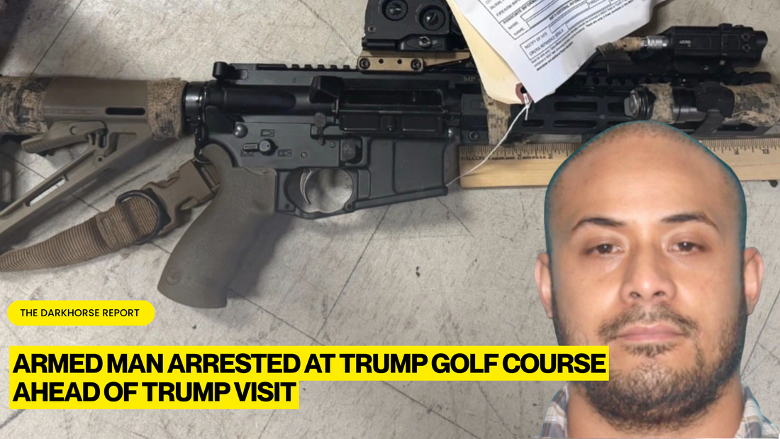 ARMED MAN ARRESTED AT TRUMP NATIONAL GOLF COURSE LOS ANGELES AHEAD OF PRESIDENTIAL VISIT, FEDERAL CHARGES FILED