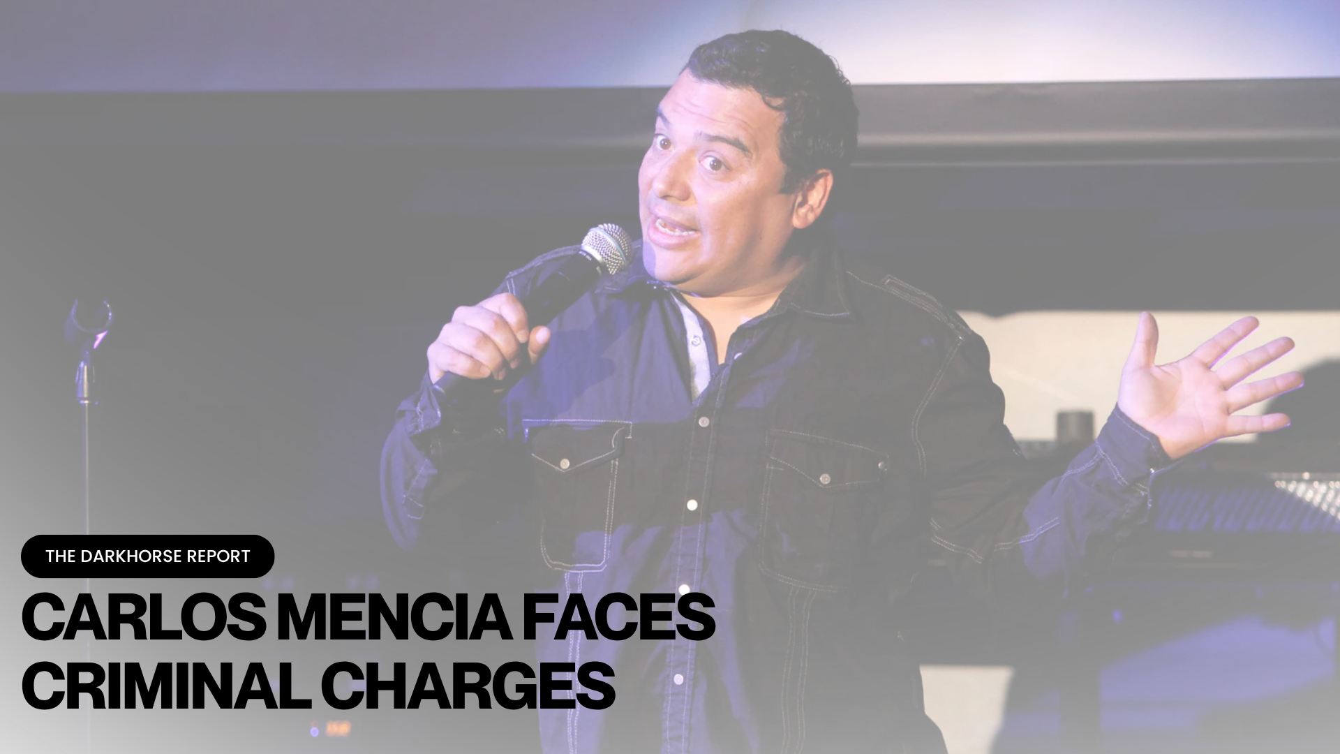 COMEDIAN CARLOS MENCIA FACES CRIMINAL CHARGES IN LOS ANGELES COUNTY TAX FRAUD CASE