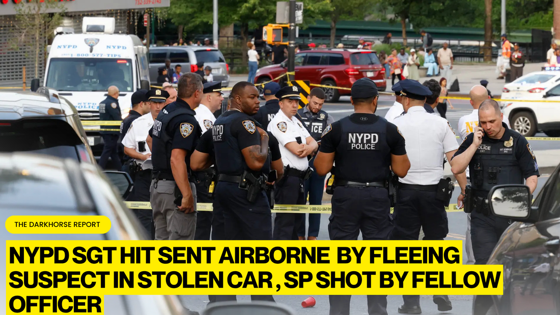 MULTIPLE NYPD OFFICERS STRUCK BY STOLEN VEHICLE DURING BRONX PURSUIT, OFFICIALS SAY