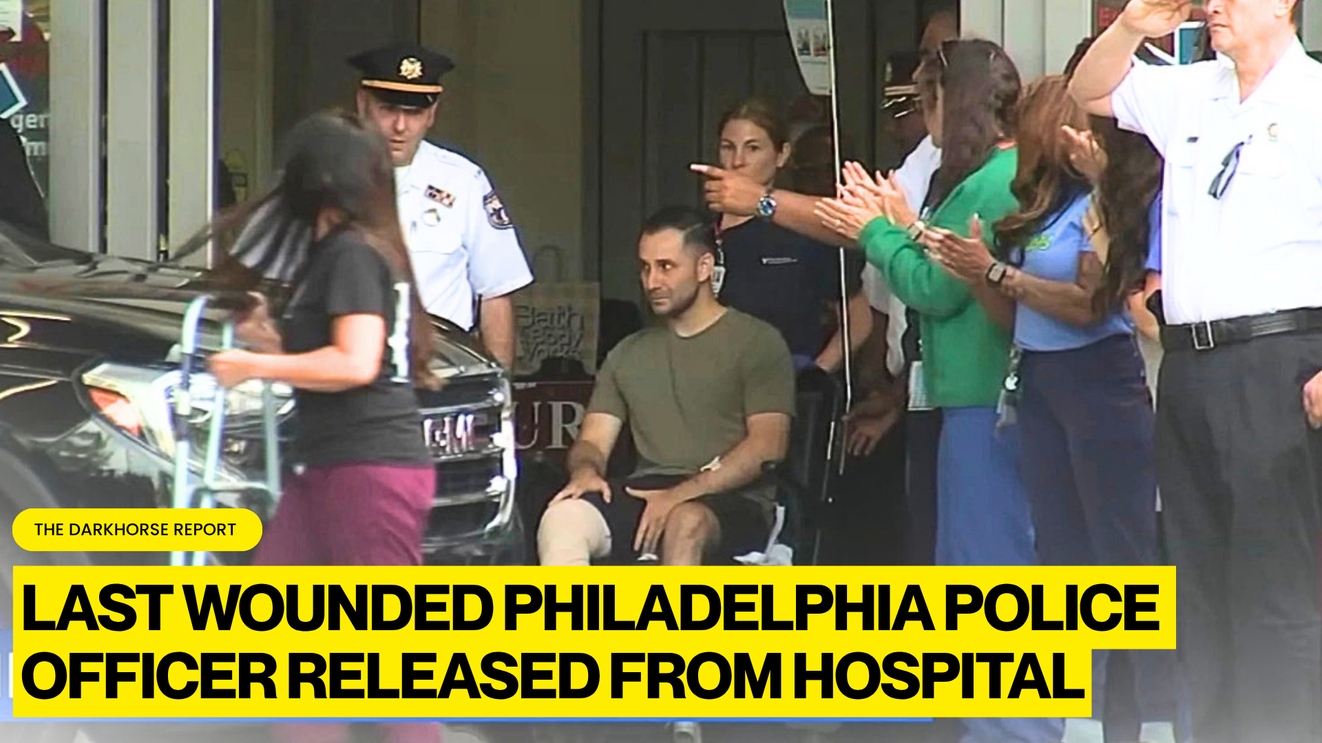 LAST WOUNDED PHILADELPHIA POLICE OFFICER RELEASED FROM HOSPITAL FOLLOWING WEEKEND SHOOTING INCIDENT