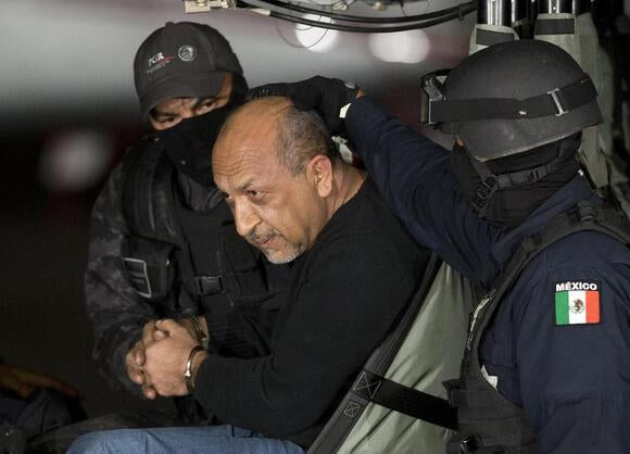 MEXICO SENDS 26 HIGH RANKING CARTEL MEMBERS TO UNITED STATES