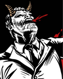 The DH "BE BETTER AT VIOLENCE THAN THEY ARE" Tee v2