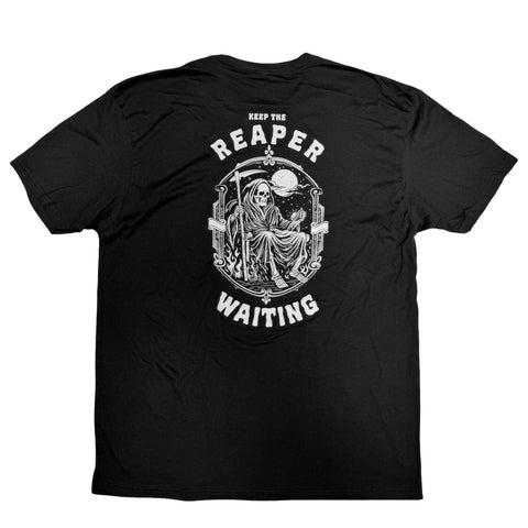 DH “KEEP THE REAPER WAITING” Tee