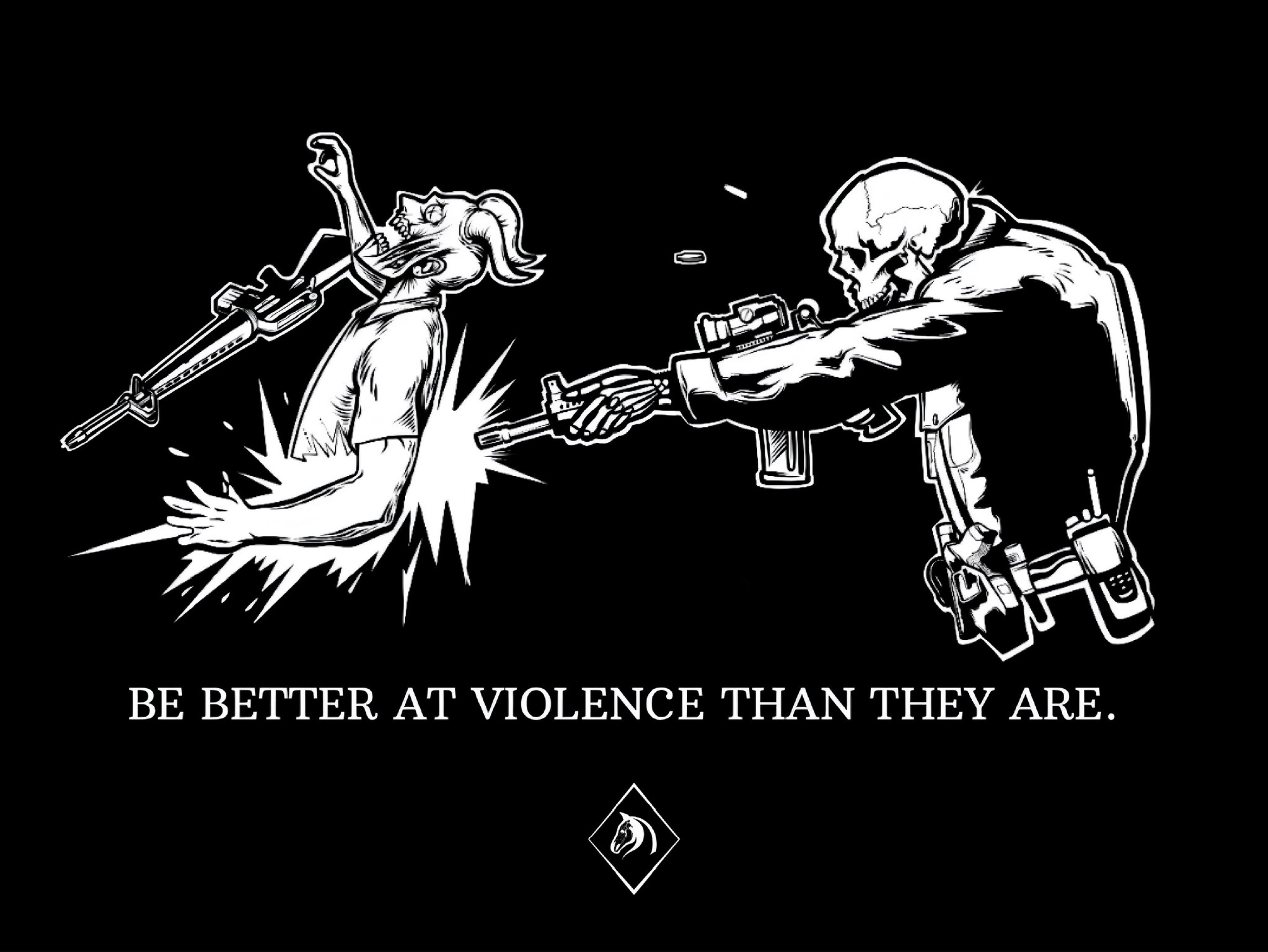 RE-RELEASE "BE BETTER AT VIOLENCE THAN THEY ARE"