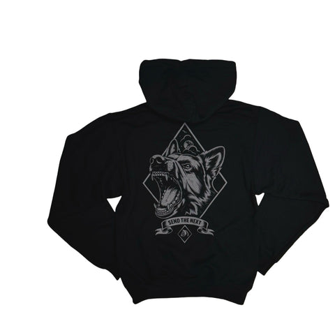 BLK FRIDAY GRY/BLK LIMITED EDITION "K9 STN" HOODIE
