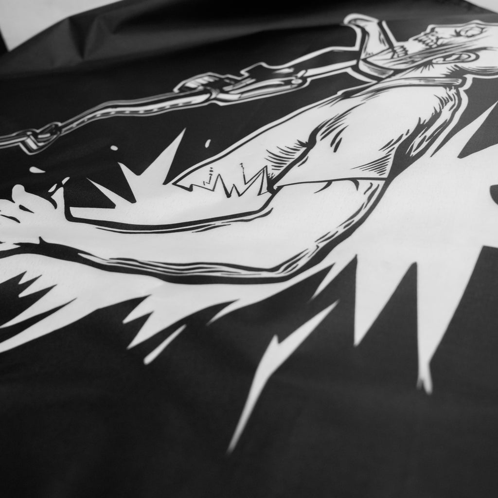 THE DH "BE BETTER AT VIOLENCE " FLAG