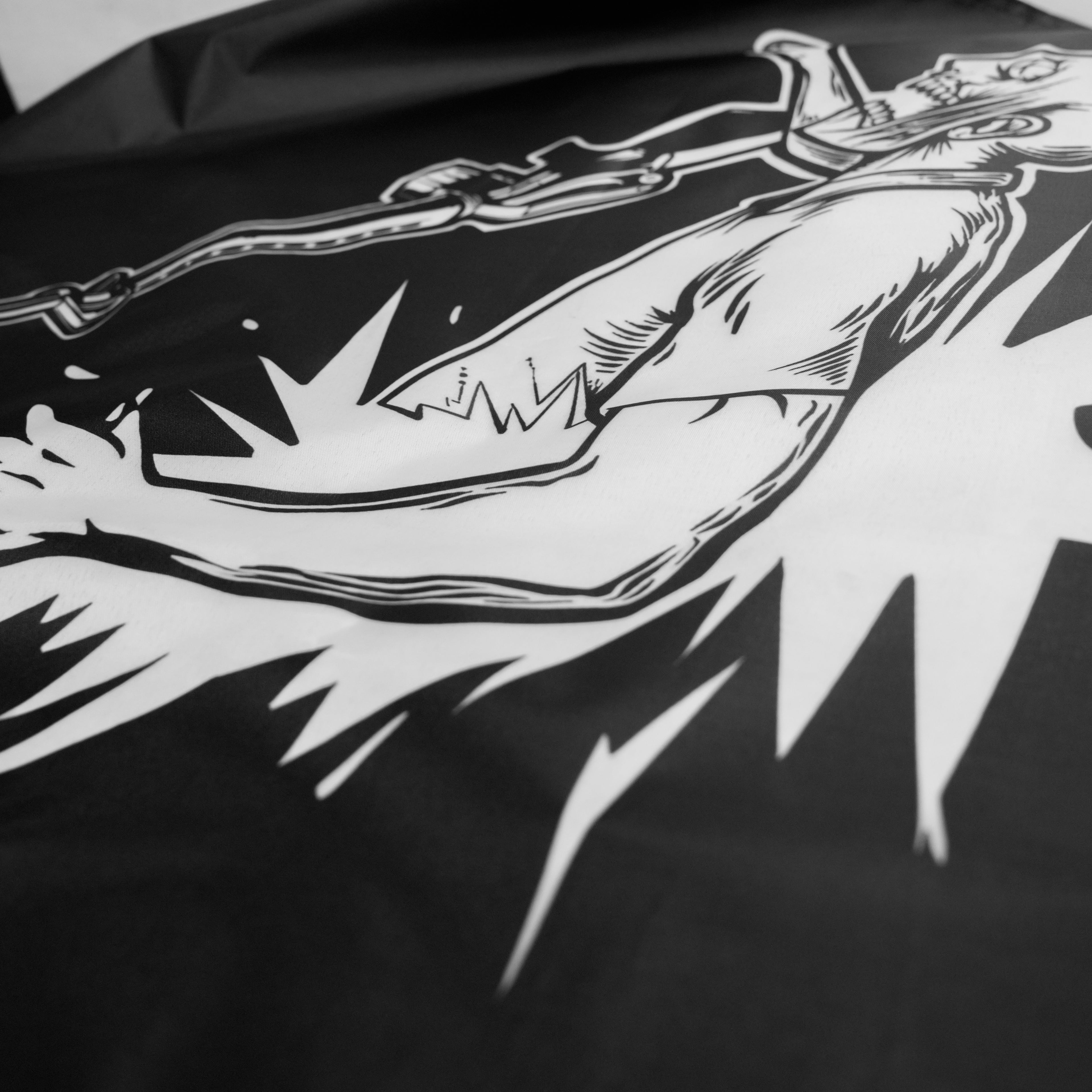 THE DH "BE BETTER AT VIOLENCE " FLAG