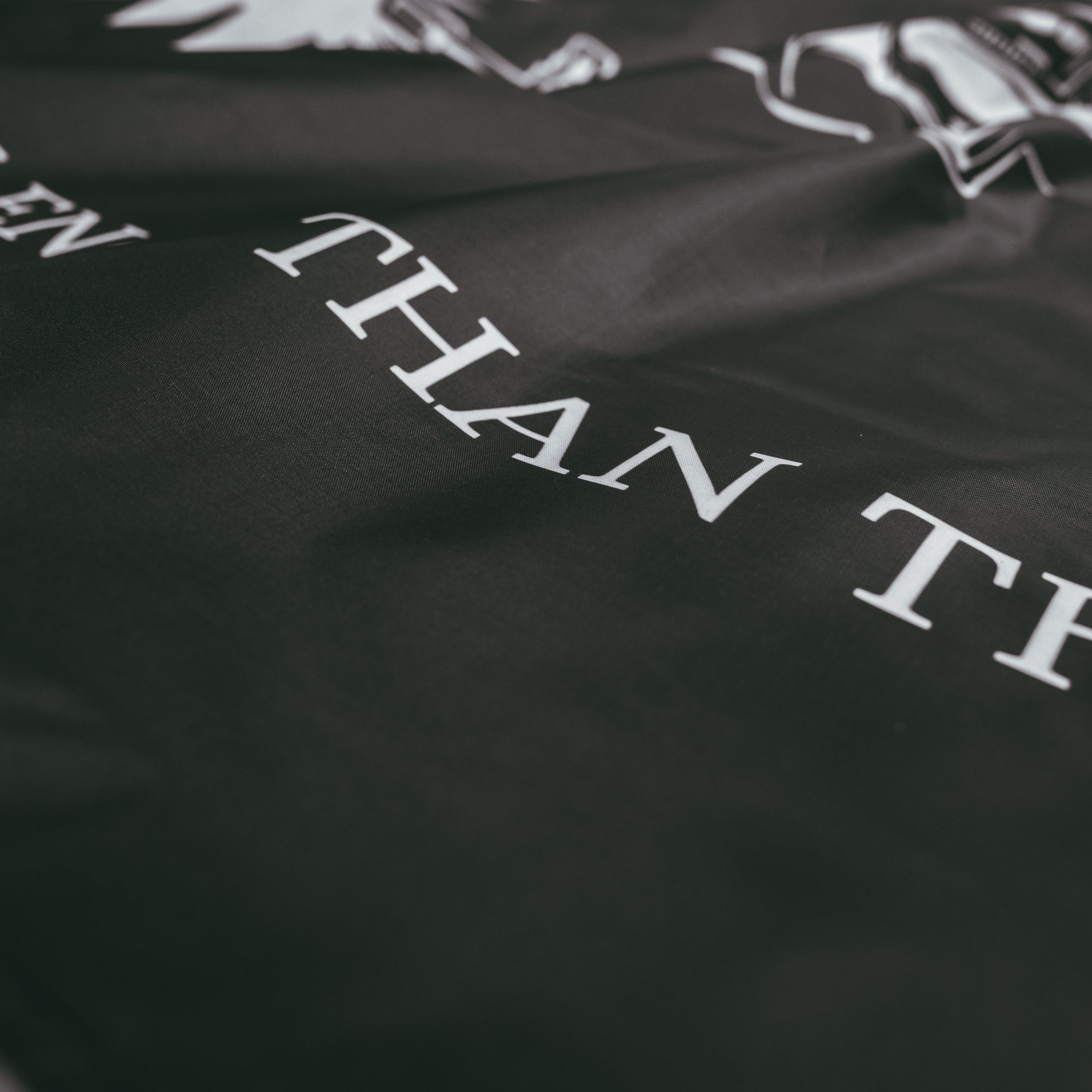 THE DH "BE BETTER AT VIOLENCE " FLAG