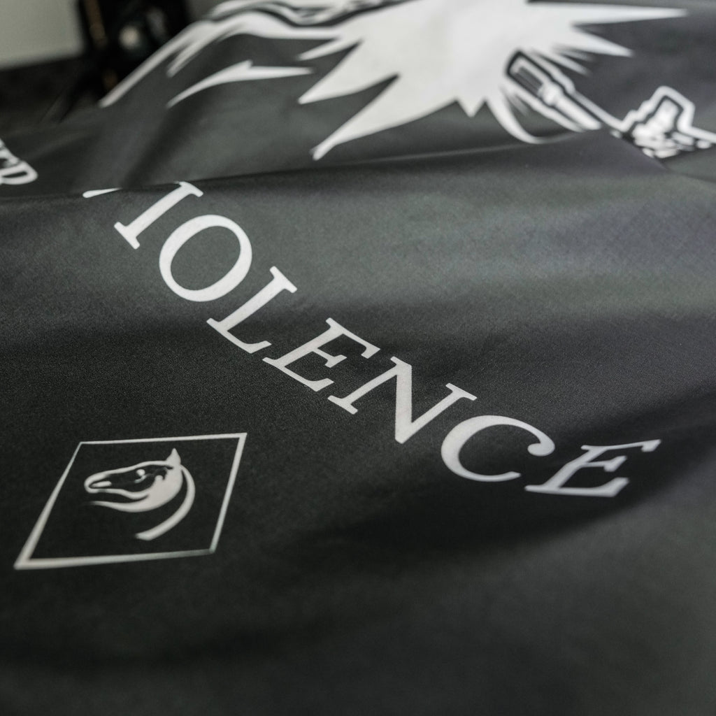 THE DH "BE BETTER AT VIOLENCE " FLAG