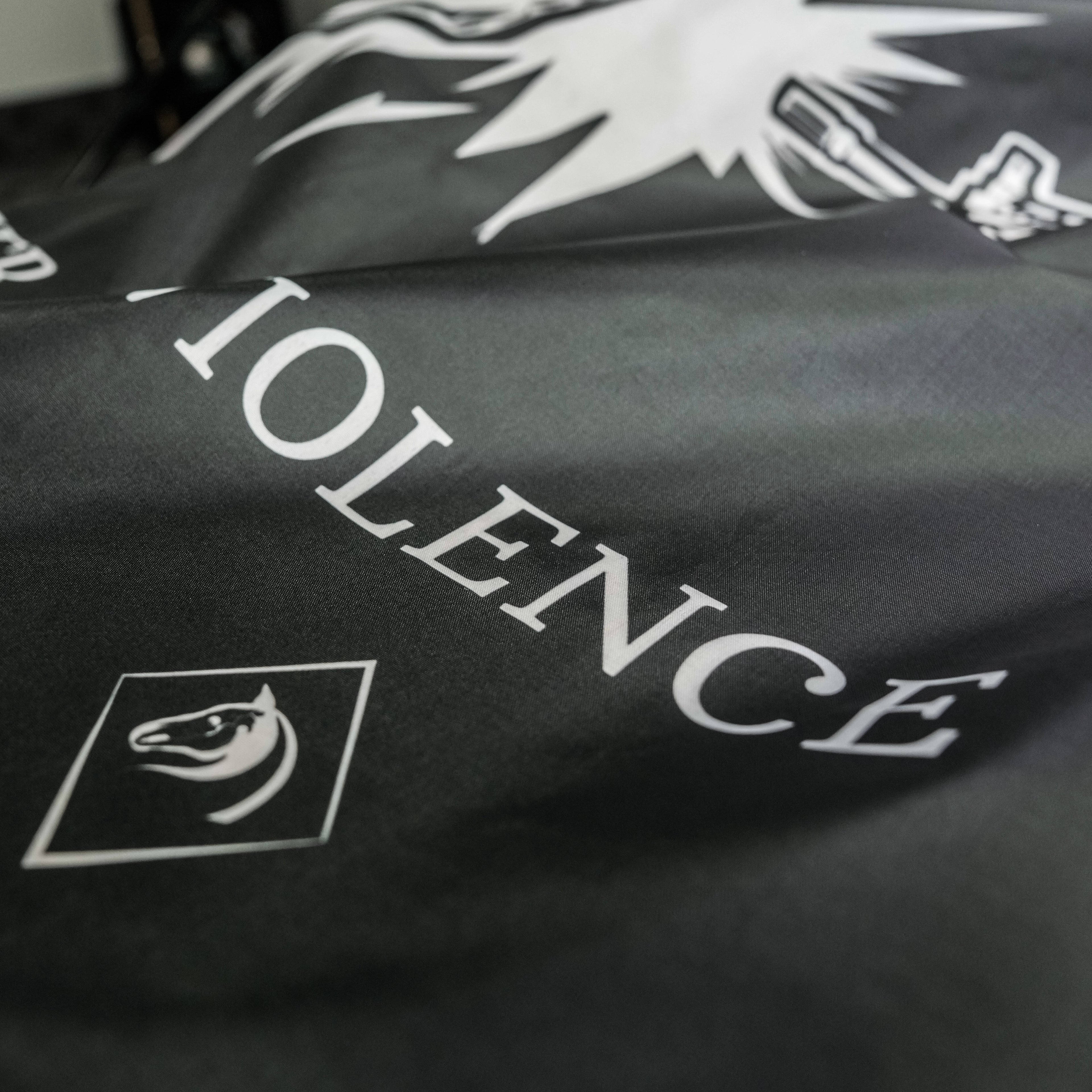 THE DH "BE BETTER AT VIOLENCE " FLAG