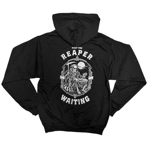 DH “KEEP THE REAPER WAITING” HOODIE