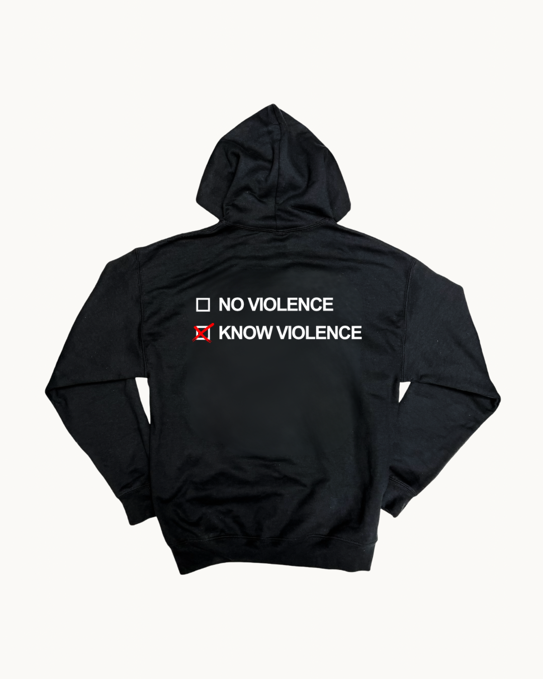 DH "KNOW VIOLENCE" EDITION HOODIE/TEE
