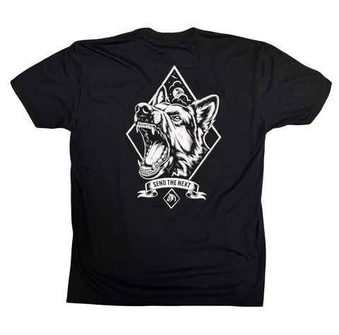 The SEND THE NEXT K9 edition Tee