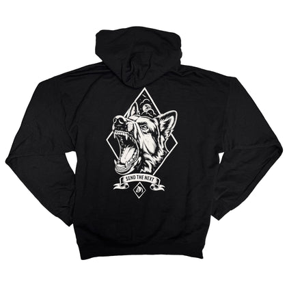 The SEND THE NEXT K9 edition Hoodie