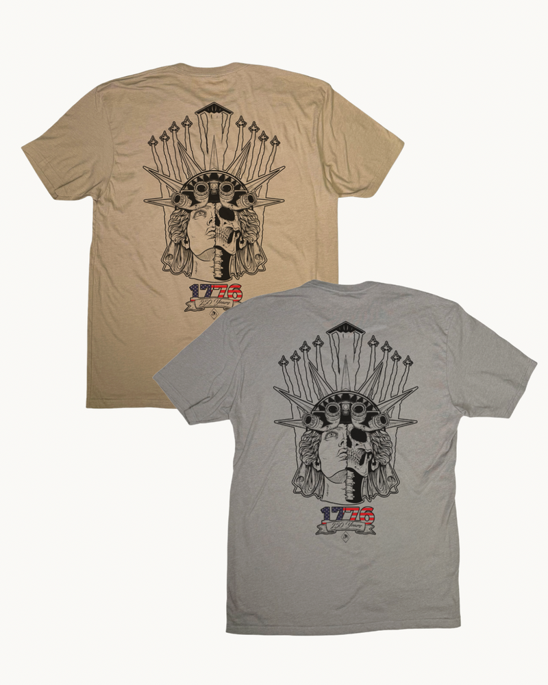 LIMITED EDITION // "LADY LIBERTY" DESERT TAN // CONCRETE GREY