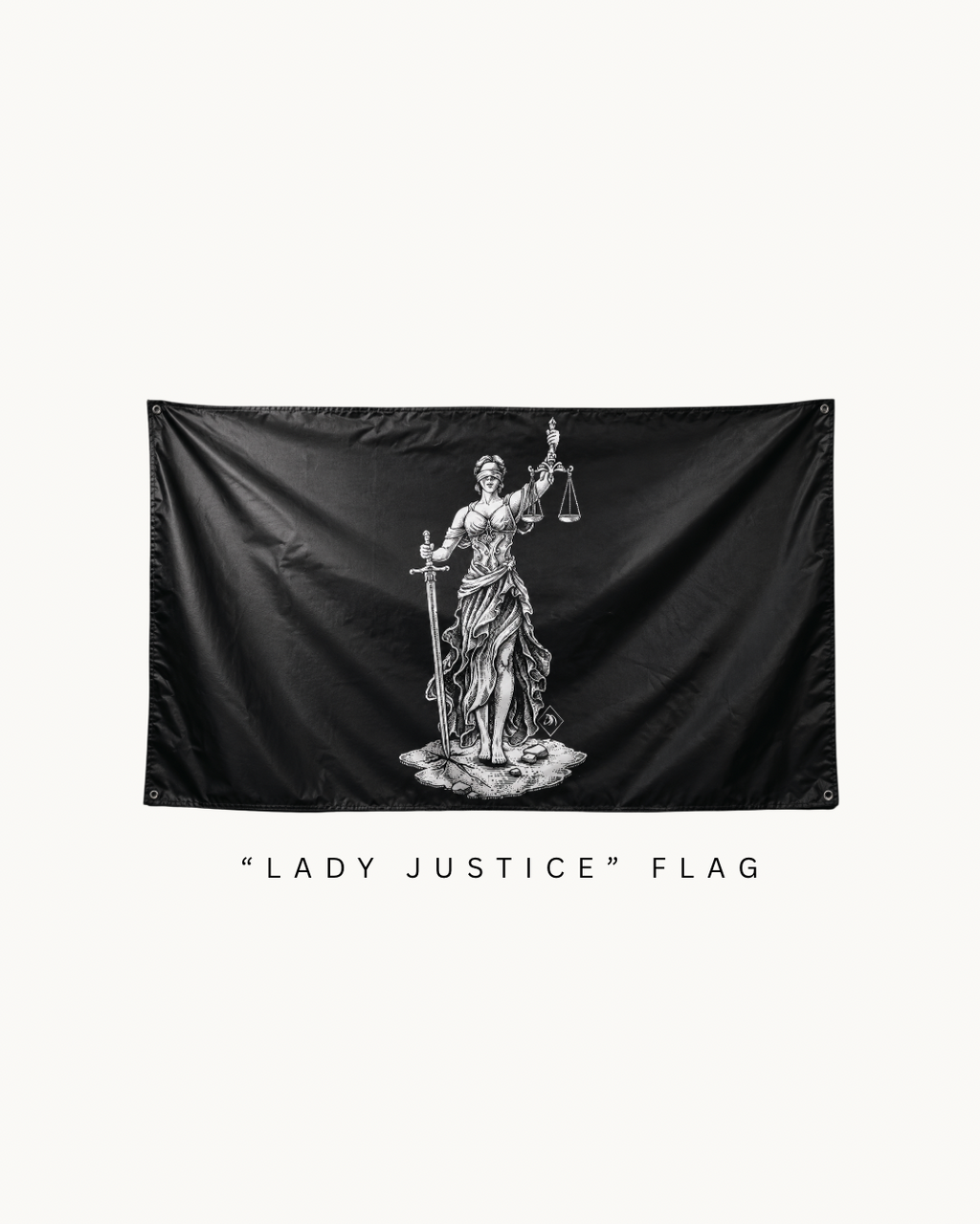 THE DH "LADY JUSTICE" FLAG