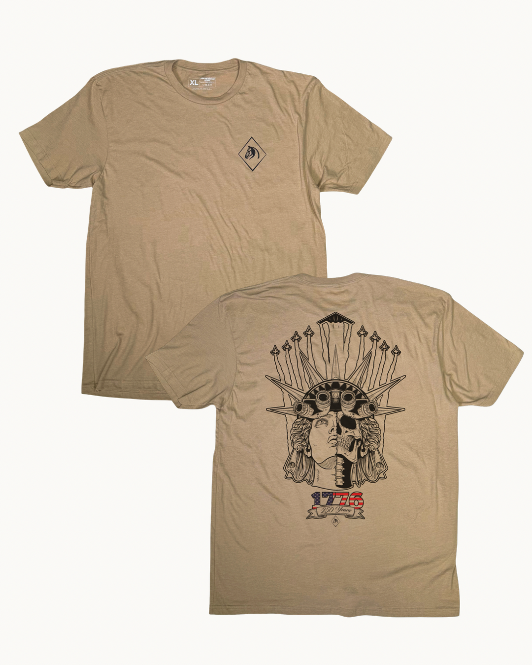 LIMITED EDITION // "LADY LIBERTY" DESERT TAN // CONCRETE GREY