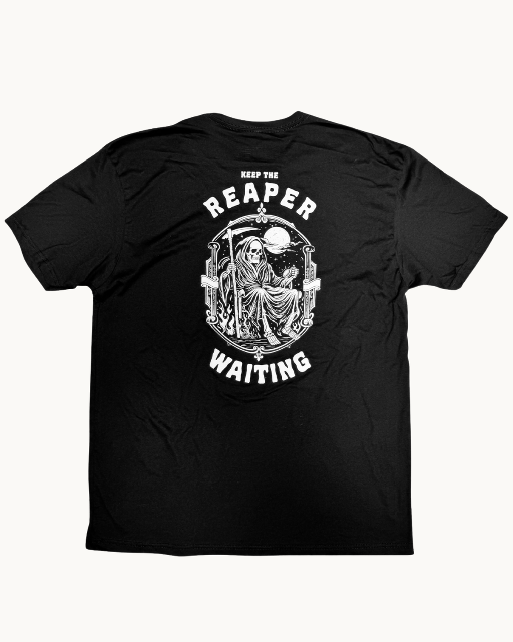 DH “KEEP THE REAPER WAITING” Tee