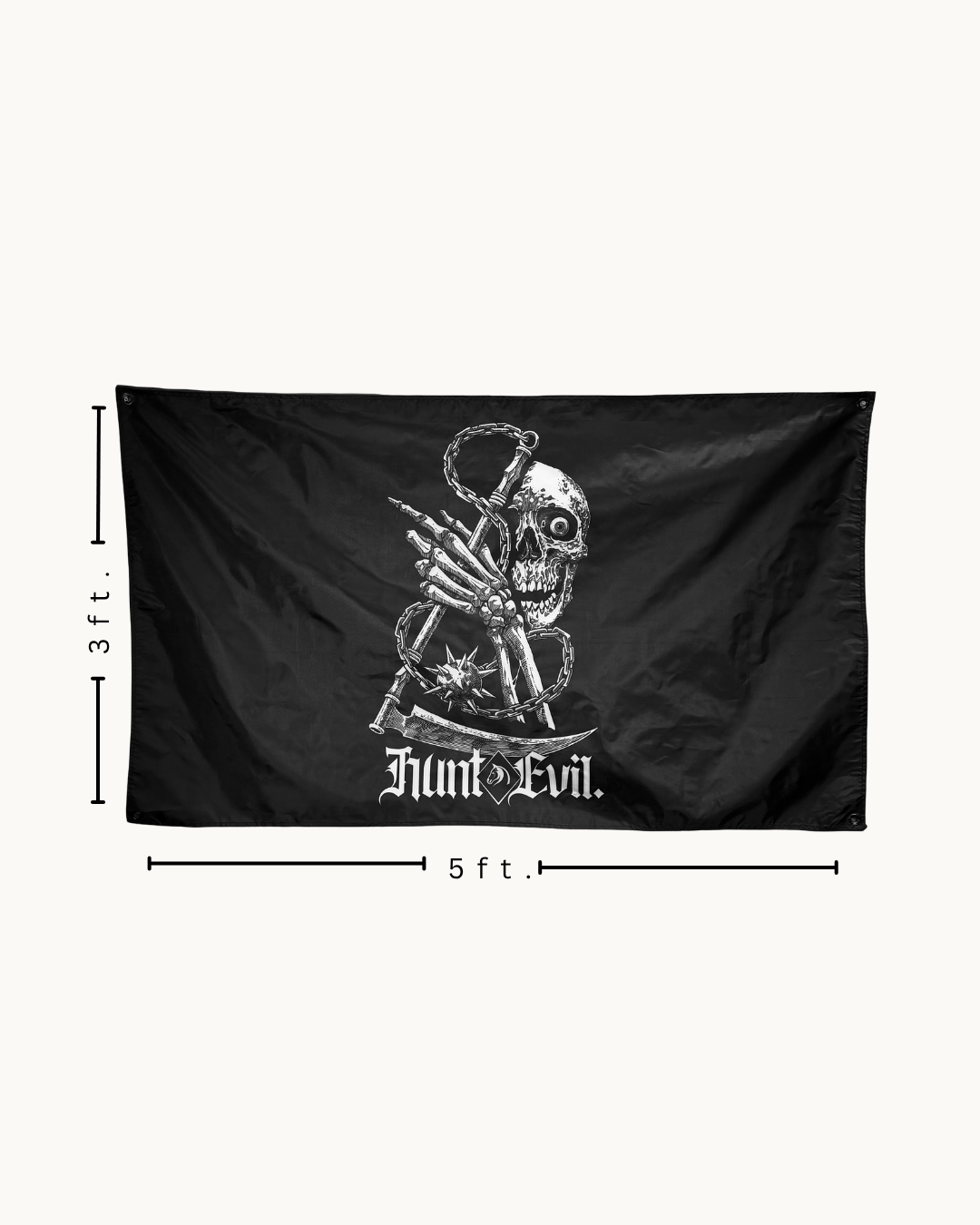 THE DH "HUNT EVIL " FLAG