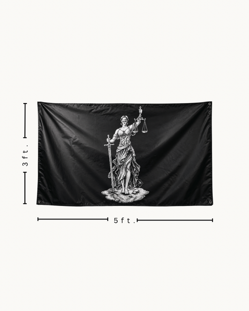 THE DH "LADY JUSTICE" FLAG