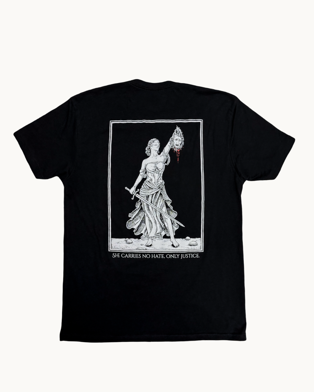 The Darkhorse LADY JUSTICE Tee V2