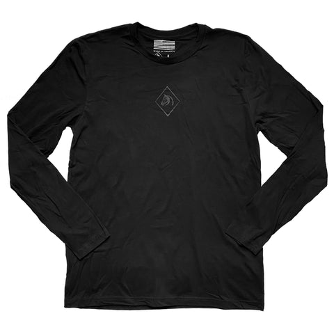 The DARKHORSE CHARCOAL/BLK LONG SLEEVE Tee